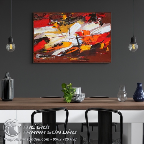 Tranh Trừu Tượng Ánh Sáng Số Tám