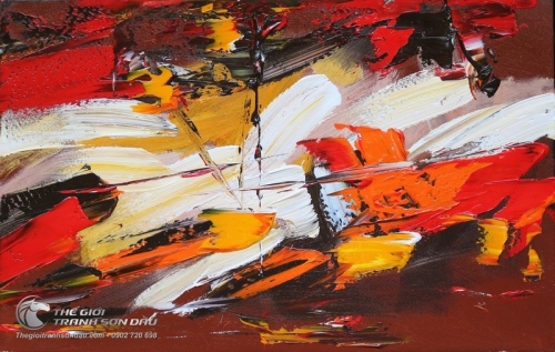 Tranh Trừu Tượng Ánh Sáng Số Tám