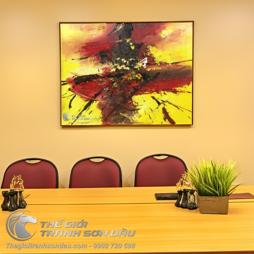 Tranh Trừu Tượng Cảm Xúc Nghệ Thuật