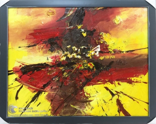 Tranh Trừu Tượng Cảm Xúc Nghệ Thuật