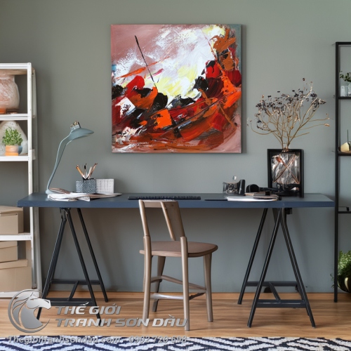 Tranh Trừu Tượng Cảm Xúc Số Bốn