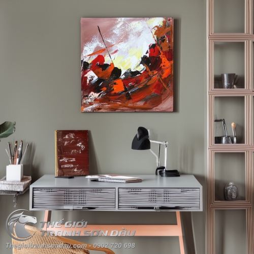 Tranh Trừu Tượng Cảm Xúc Số Bốn