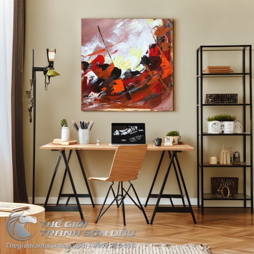 Tranh Trừu Tượng Cảm Xúc Số Bốn