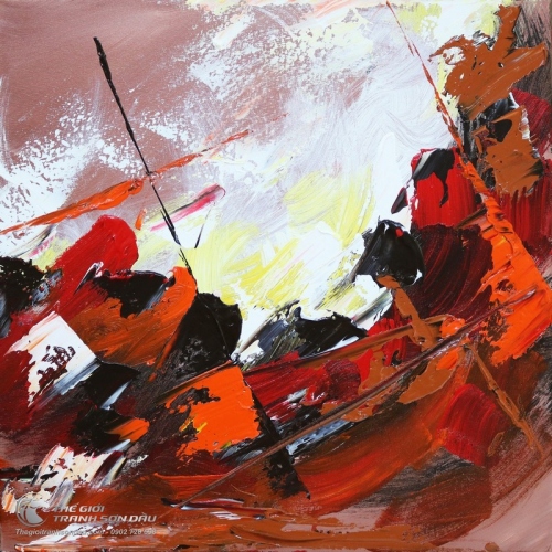 Tranh Trừu Tượng Cảm Xúc Số Bốn