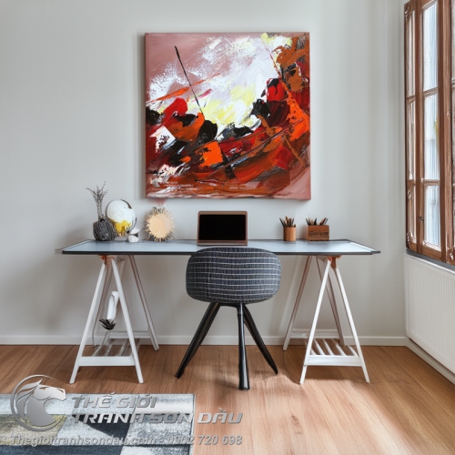 Tranh Trừu Tượng Cảm Xúc Số Bốn