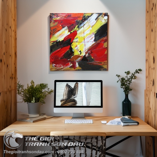 Tranh Trừu Tượng Cảm Xúc Số Tám