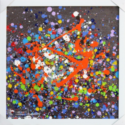 Tranh Trừu Tượng Hoa Màu Số Ba