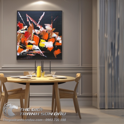 Tranh Trừu Tượng Mạnh Mẽ Số Một