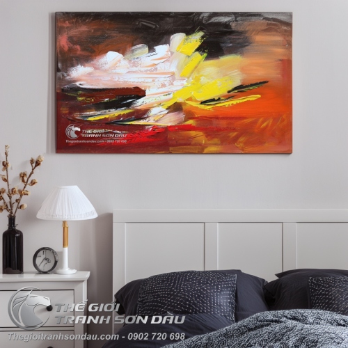 Tranh Trừu Tượng Sự Sống Số Năm