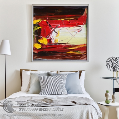 Tranh Trừu Tượng Vết Cắt Số Ba