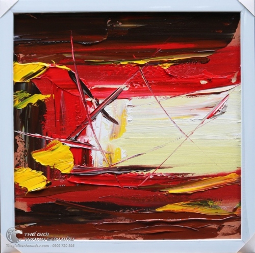 Tranh Trừu Tượng Vết Cắt Số Ba