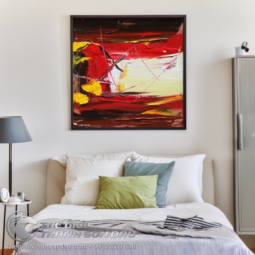 Tranh Trừu Tượng Vết Cắt Số Ba