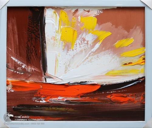 Tranh Trừu Tượng Vết Cắt Số Bảy