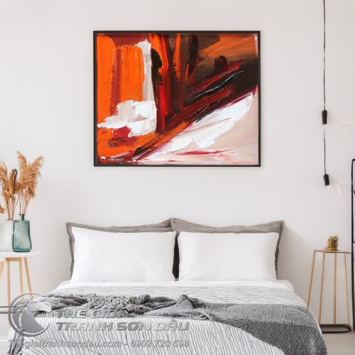 Tranh Trừu Tượng Vết Cắt Số Tám