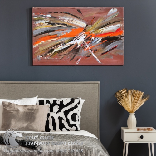 Tranh Trừu Tượng Vệt Màu Số Bảy