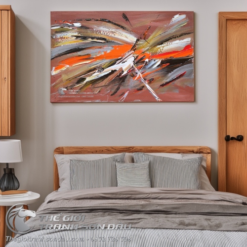 Tranh Trừu Tượng Vệt Màu Số Bảy