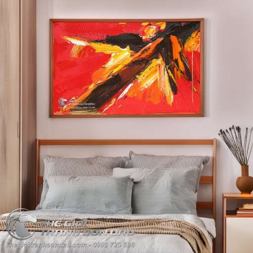 Tranh Trừu Tượng Vệt Màu Số Năm