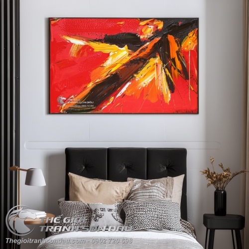 Tranh Trừu Tượng Vệt Màu Số Năm