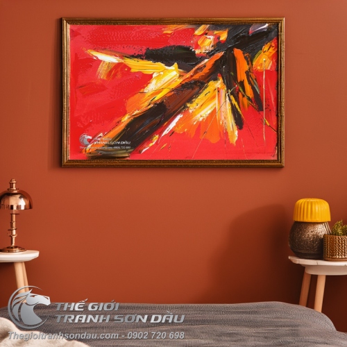 Tranh Trừu Tượng Vệt Màu Số Năm