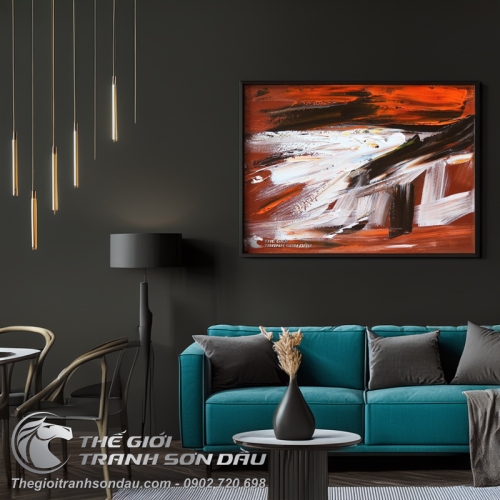 Tranh Trừu Tượng Vệt Phóng