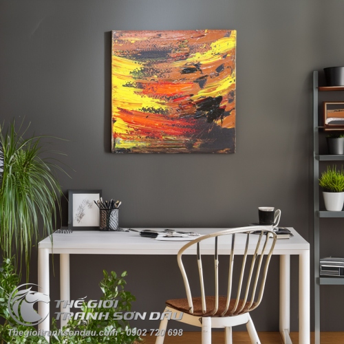 Tranh Trừu Tượng Xúc Cảm Số Chín