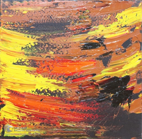 Tranh Trừu Tượng Xúc Cảm Số Chín