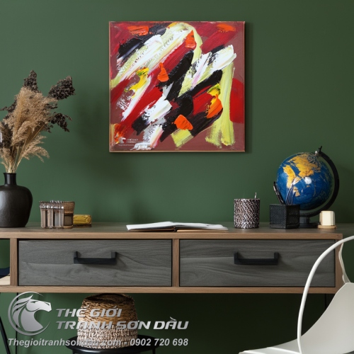 Tranh Trừu Tượng Xúc Cảm Số Tám