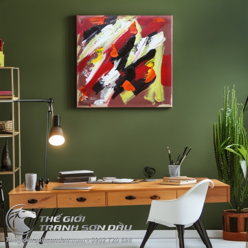 Tranh Trừu Tượng Xúc Cảm Số Tám