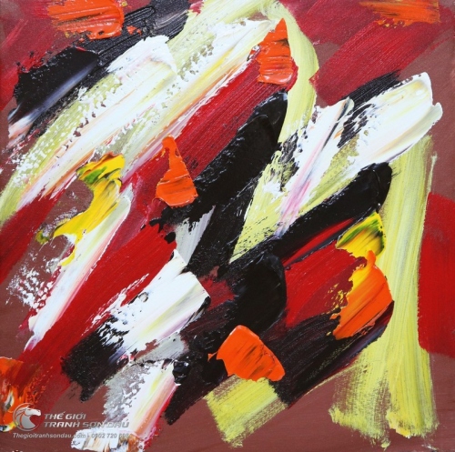 Tranh Trừu Tượng Xúc Cảm Số Tám