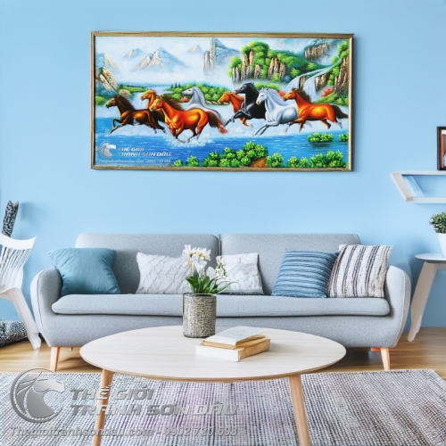 Tranh Vẽ Mã Đáo Thành Công