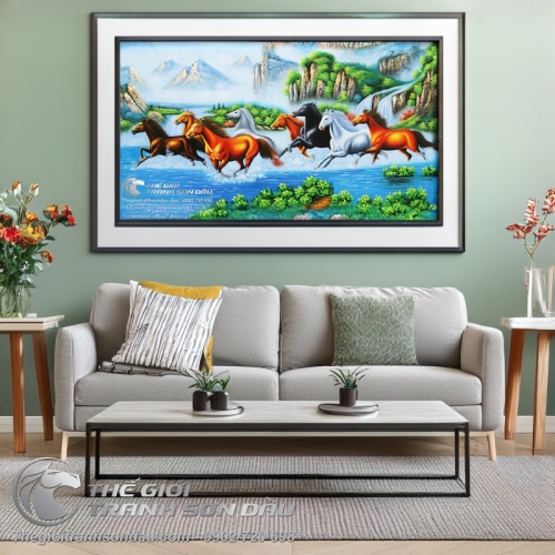 Tranh Vẽ Mã Đáo Thành Công