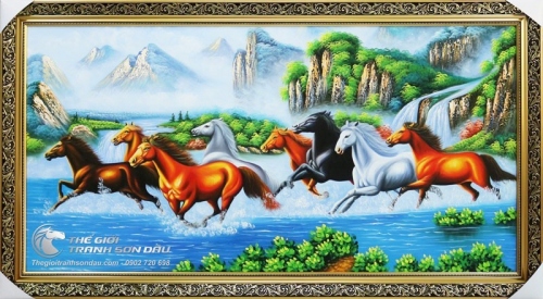 Tranh Vẽ Mã Đáo Thành Công