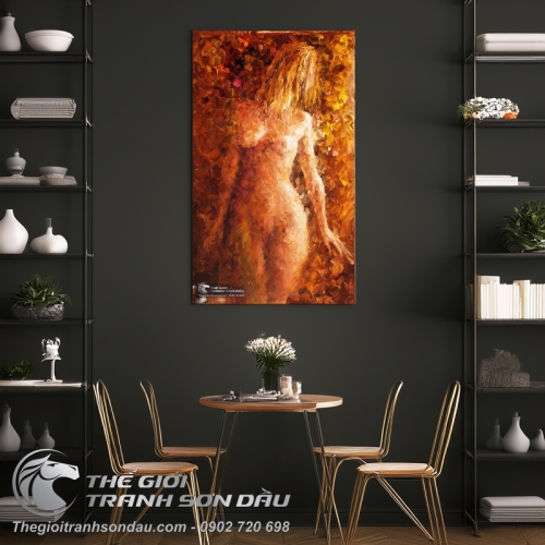 Tranh Vẽ Thiếu Nữ Khỏa Thân Đẹp