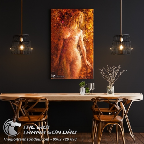 Tranh Vẽ Thiếu Nữ Khỏa Thân Đẹp