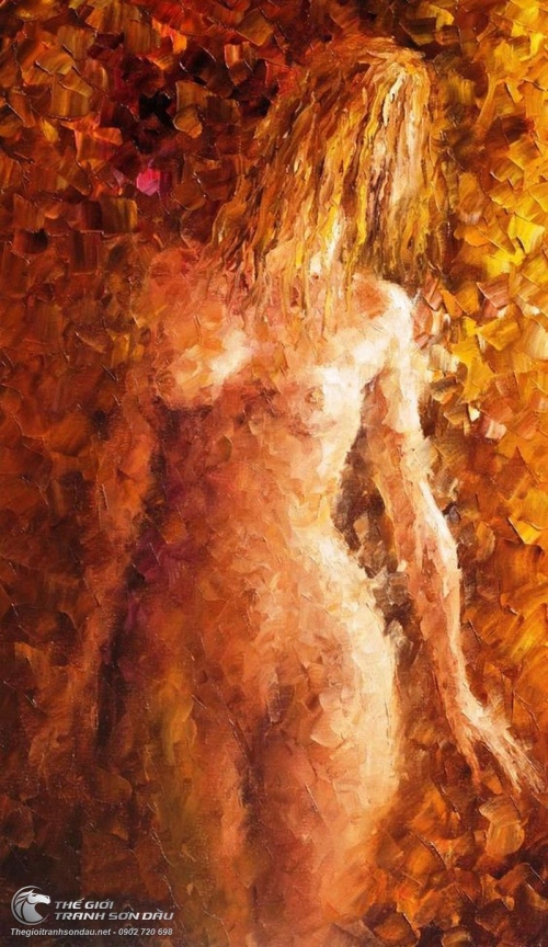 Tranh Vẽ Thiếu Nữ Khỏa Thân Đẹp