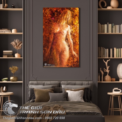 Tranh Vẽ Thiếu Nữ Khỏa Thân Đẹp